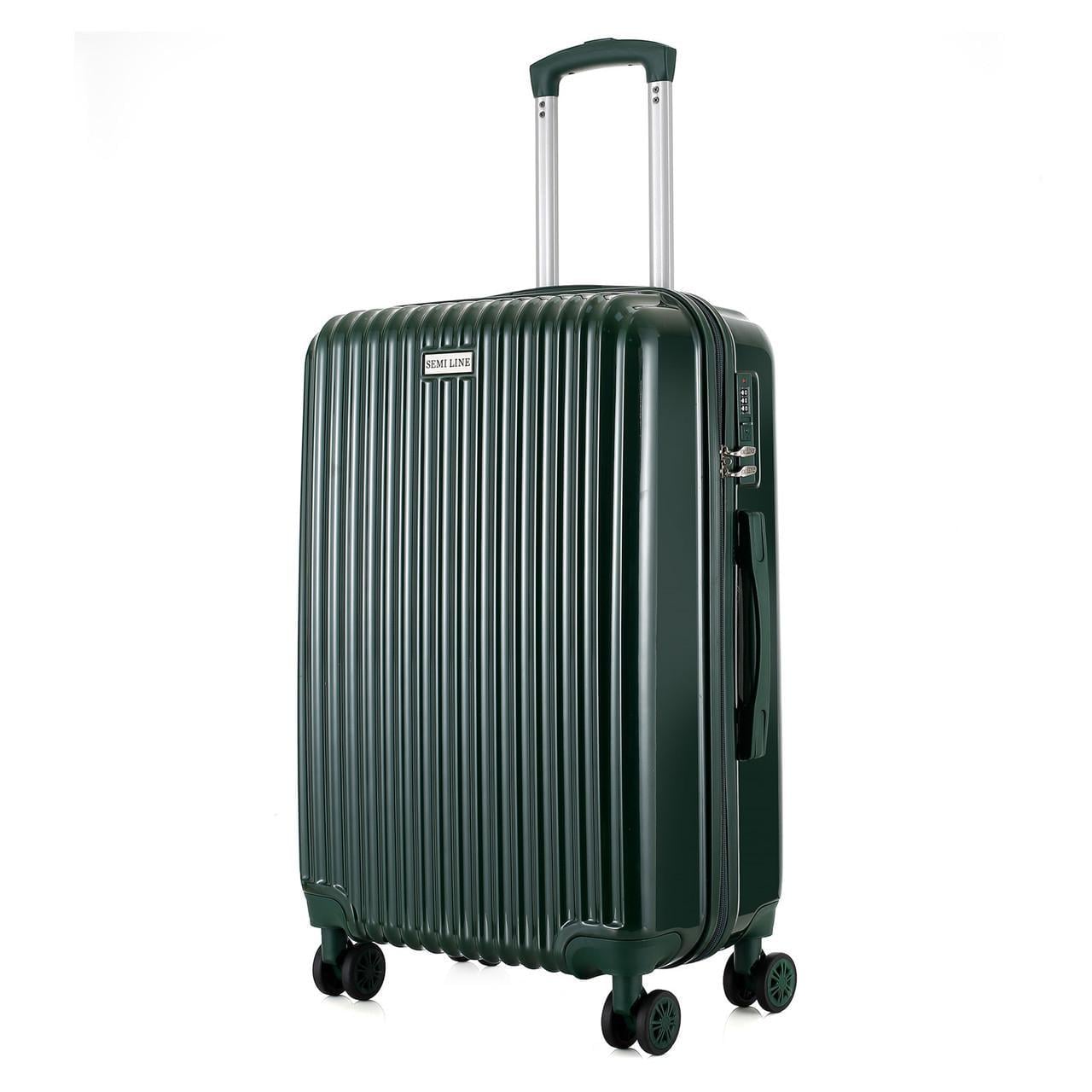 Чемодан SEMI LINE 24" M Dark Green (T5948-2)