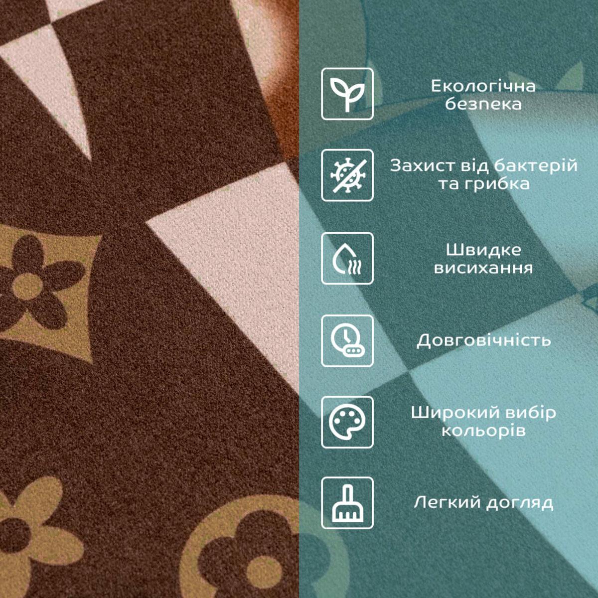 Килимок вологопоглинаючий 38x58 см x 3 мм D (SW-00001564) - фото 4 Килимок вологопоглинаючий 38x58 см x 3 мм D (SW-00001564) - фото 4