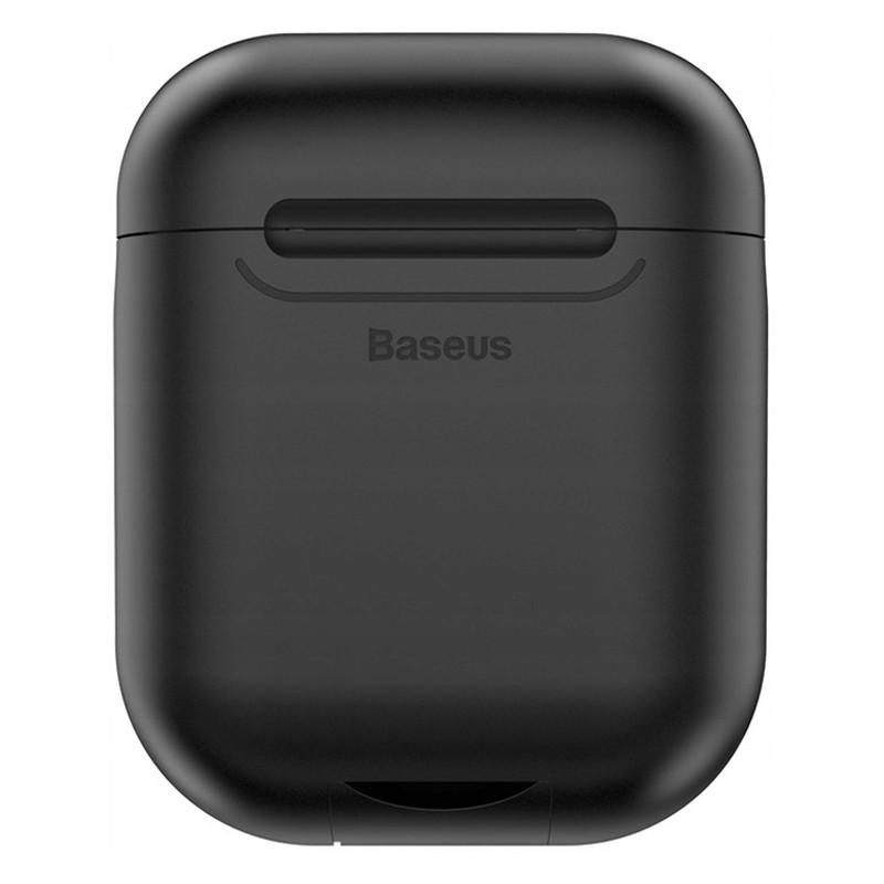 Чохол з бездротовою зарядкою AirPods Baseus WIAPPOD-01 Чорний
