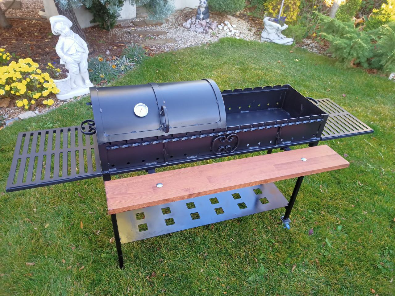 Гриль-мангал із кришкою зі сталі 4 мм (2342042034) - фото 5 Гриль-мангал із кришкою зі сталі 4 мм (2342042034) - фото 5