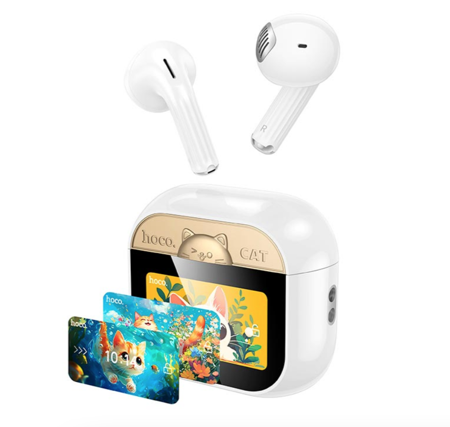 Навушники бездротові Hoco EW89 Kissa із сенсорним екраном (HOCO EW89 Kissa)