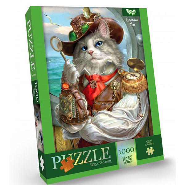 Пазлы Кот Капитан 1000 эл. (179815) Пазлы Кот Капитан 1000 эл. (179815)