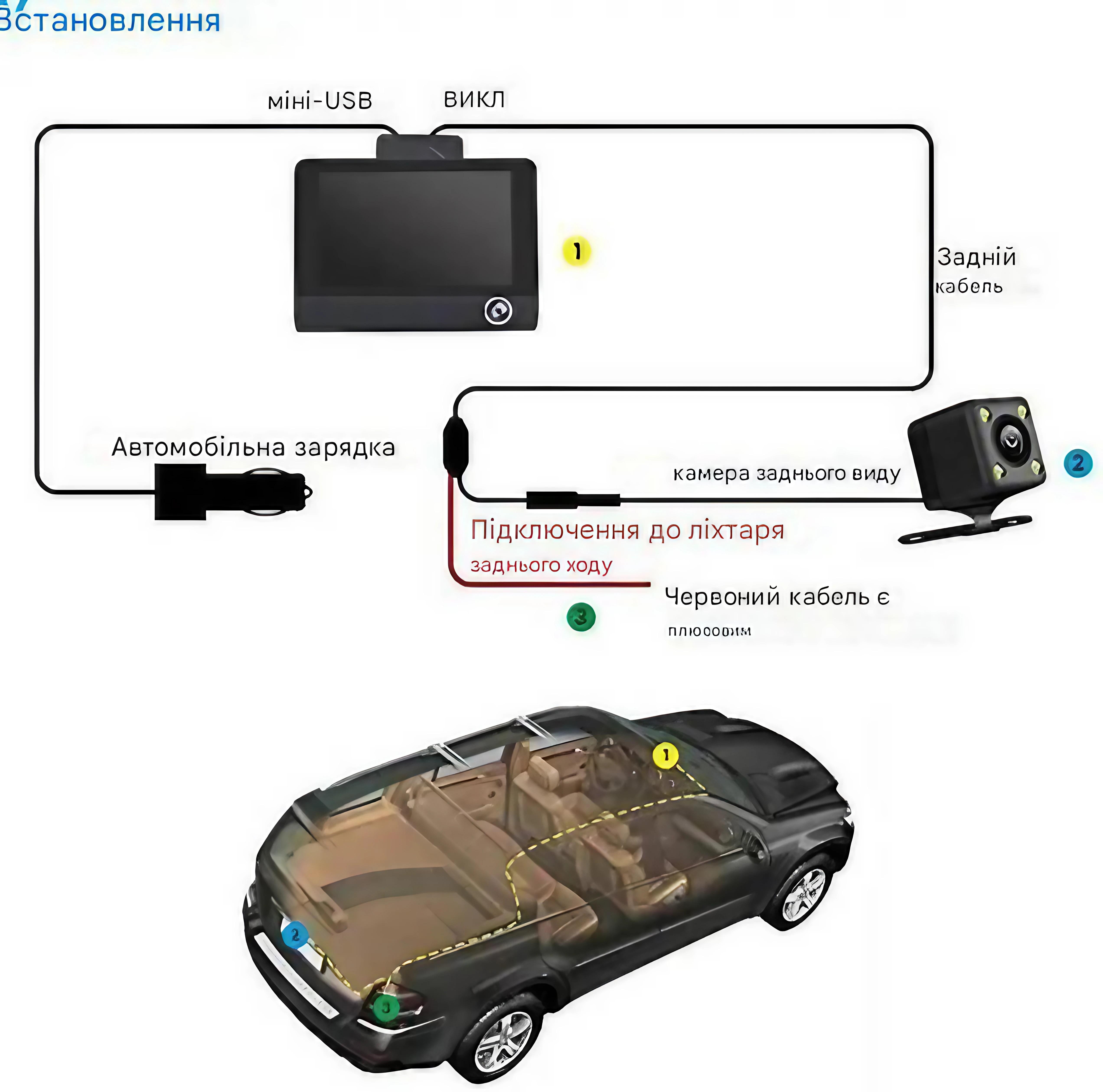 Видеорегистратор с 4" ЖК-экраном и разрешением 1080P FHD (AND-1425) - фото 10 Видеорегистратор с 4" ЖК-экраном и разрешением 1080P FHD (AND-1425) - фото 10