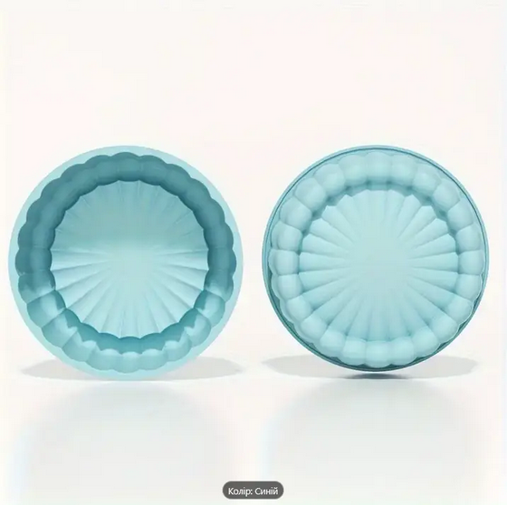 Форма силиконовая для торта Charlotte круглая для чизкейка шоколадного торта мафинов (UA-567) - фото 3