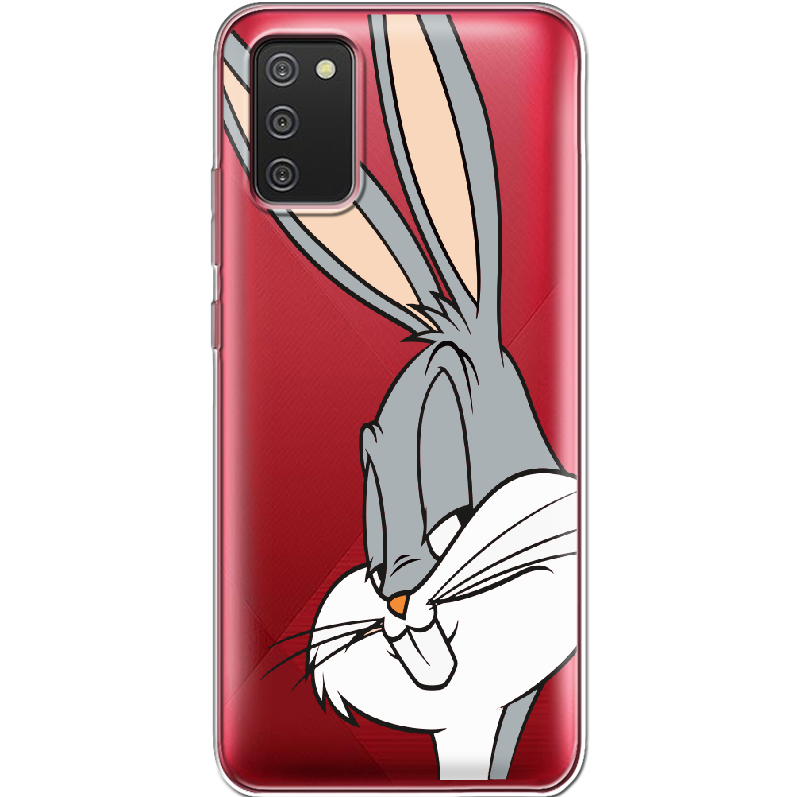 Чехол BoxFace Samsung A025 Galaxy A02S Lucky Rabbit Прозрачный силикон (41511-bk81-41511)