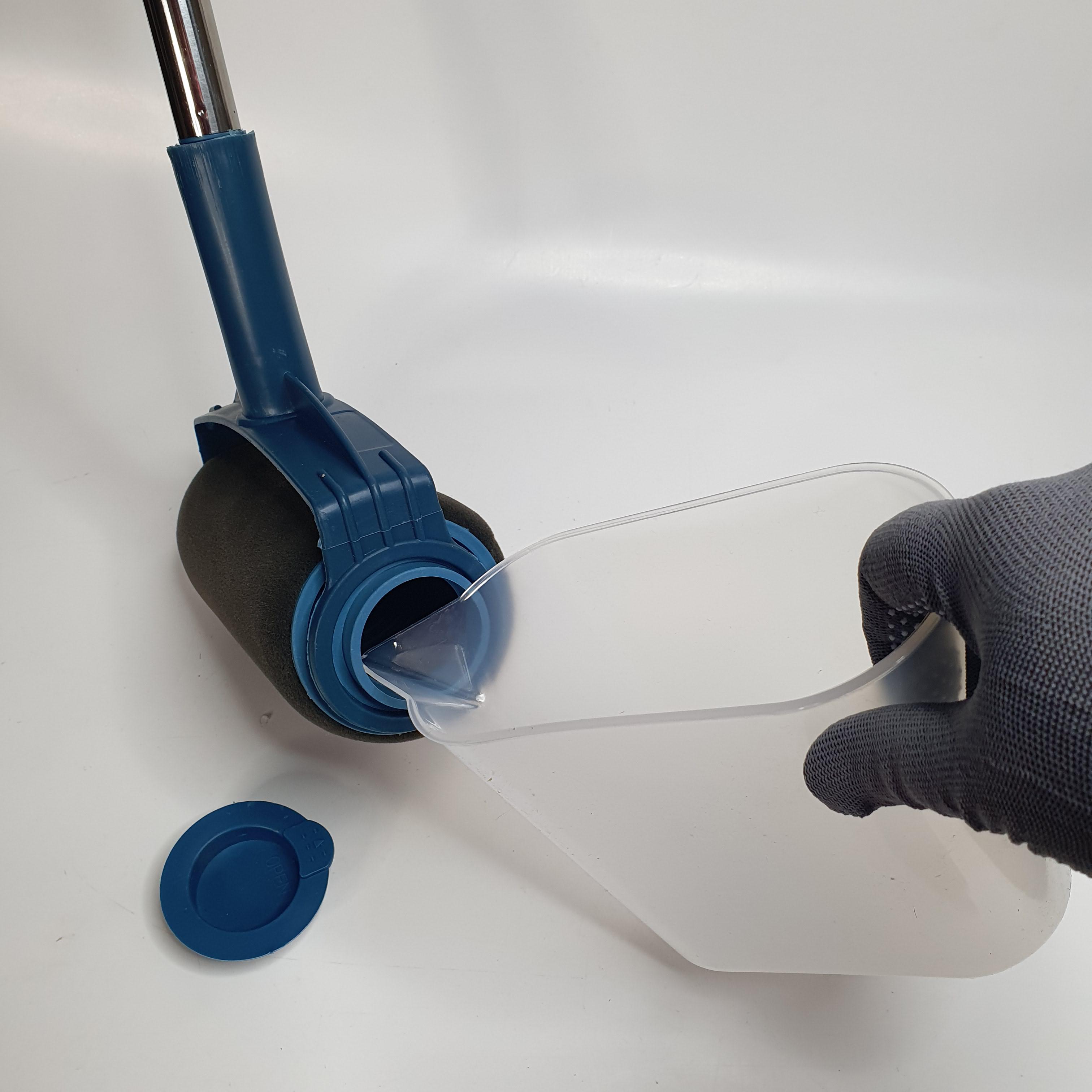 Набір для фарбування стін та стелі Point Roller 5в1 Синій VPR-225-Blue) - фото 5 Набір для фарбування стін та стелі Point Roller 5в1 Синій VPR-225-Blue) - фото 5