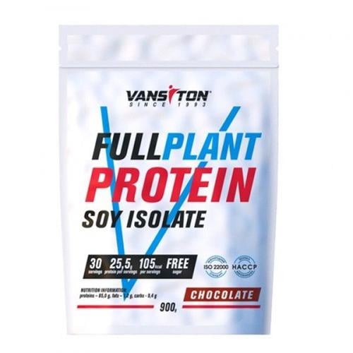 Протеин Vansiton Full Plant Protein Soy Isolate 900 г 30 порций Chocolate