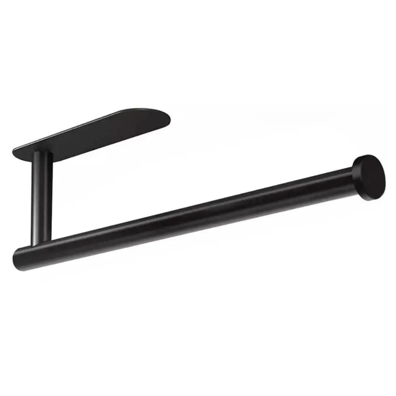 Держатель для бумажных полотенец металлический настенный Черный (1801421) Держатель для бумажных полотенец металлический настенный Черный (1801421)