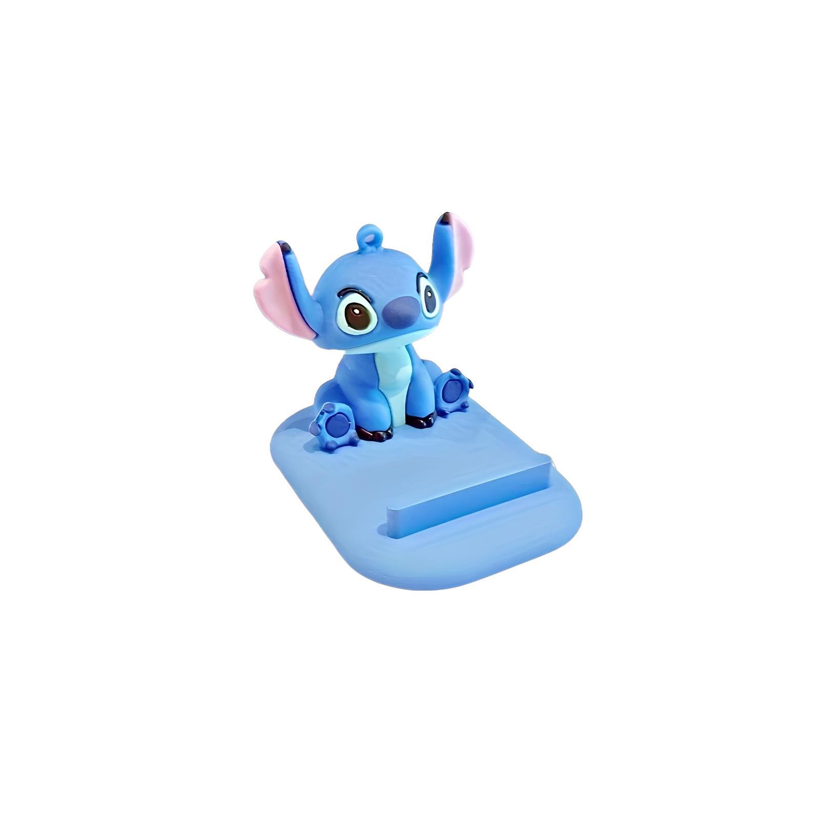 Держатель для телефона Stitch настольный силиконовый с антискользящим покрытием 8,8х6,2х6 см Синий (D-0090) Держатель для телефона Stitch настольный силиконовый с антискользящим покрытием 8,8х6,2х6 см Синий (D-0090)
