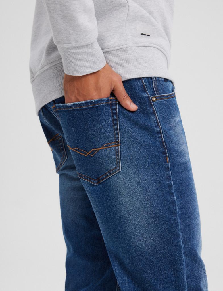 Джинси чоловічі Diverse REDWOOD 241 р. 33/32 Темно-блакитний (5902598956842) - фото 4