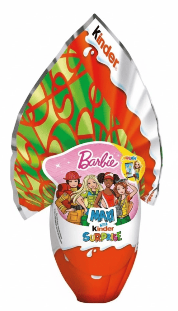 Шоколадне яйце Kinder Maxi Surprise Barbie 150 г (2915464423)