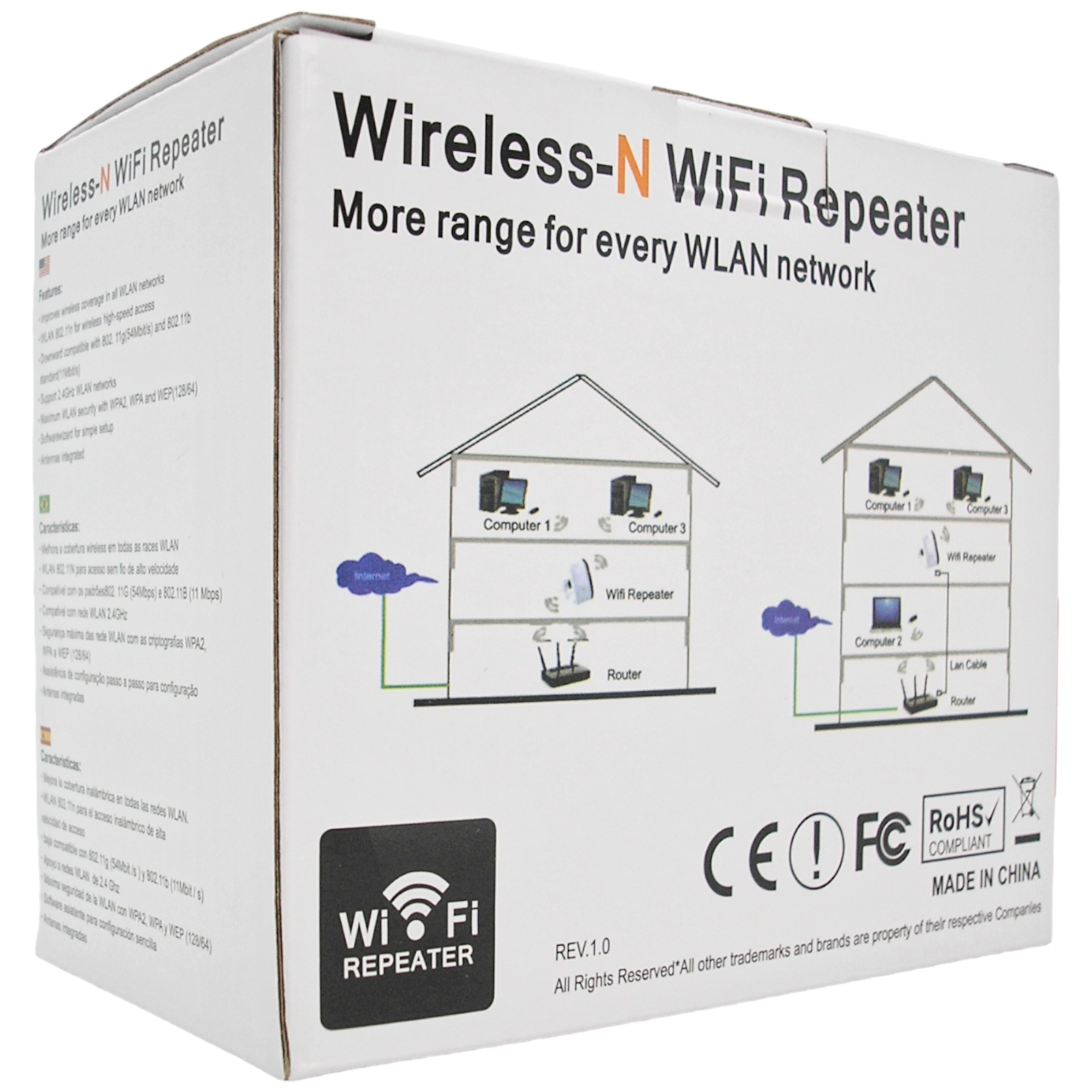 Точка доступу до інтернету Repeater Wi-Fi (10084583) - фото 8