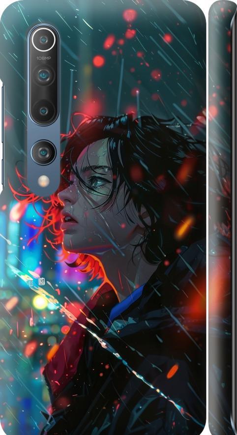 Чехол на Xiaomi Mi 10 Ночные огни (6096m-1860-42517)