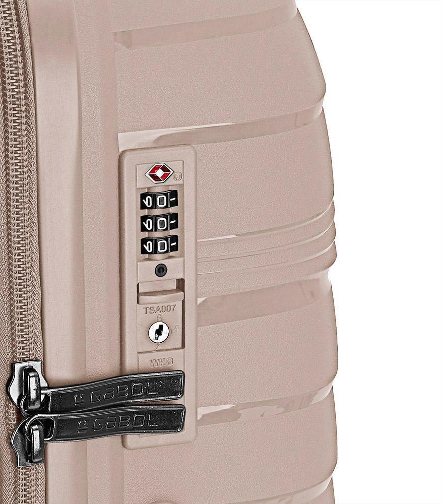 Чемодан Gabol Kiba S Beige (122022-006) - фото 5