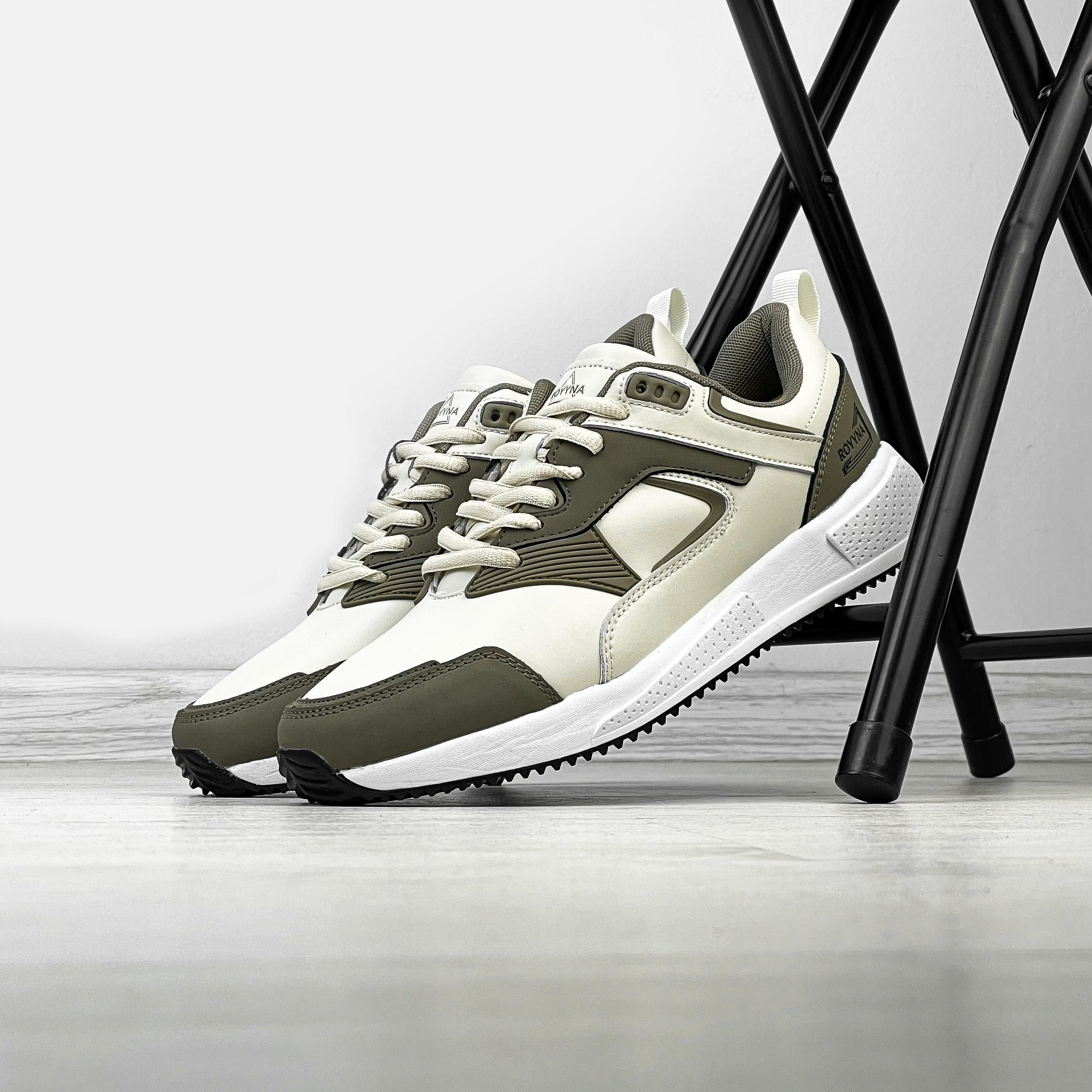 Кроссовки мужские Royyna р. 42 Бежевый (c047Y)