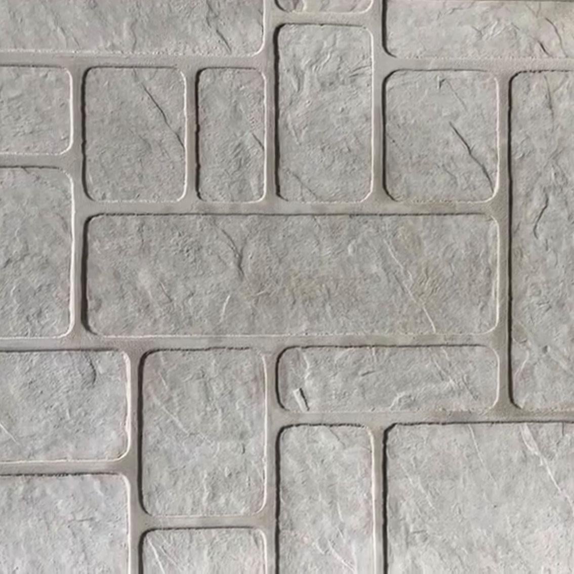 Трафарет DFA Каменная кладка эффект натурального камня под штукатурку и краску 0,3-1 мм (F00006-d)