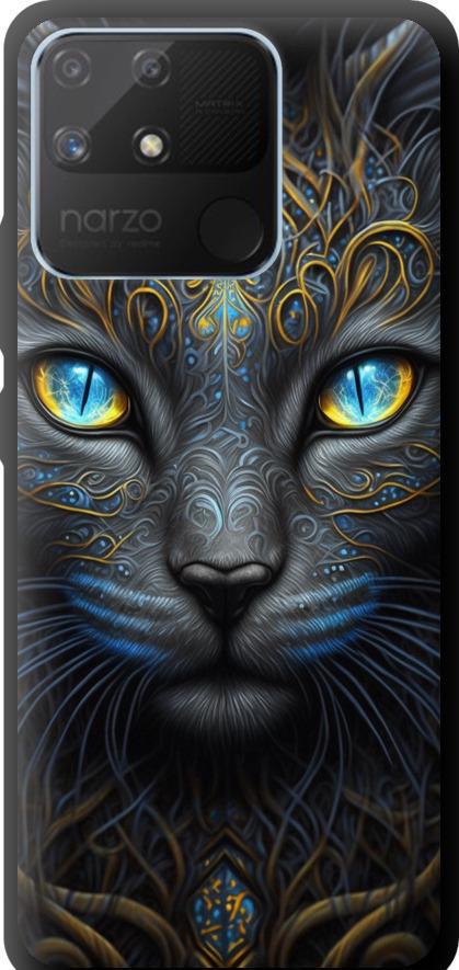 Чехол на Realme Narzo 50A Кошка (5548b-2514-42517) Чехол на Realme Narzo 50A Кошка (5548b-2514-42517)
