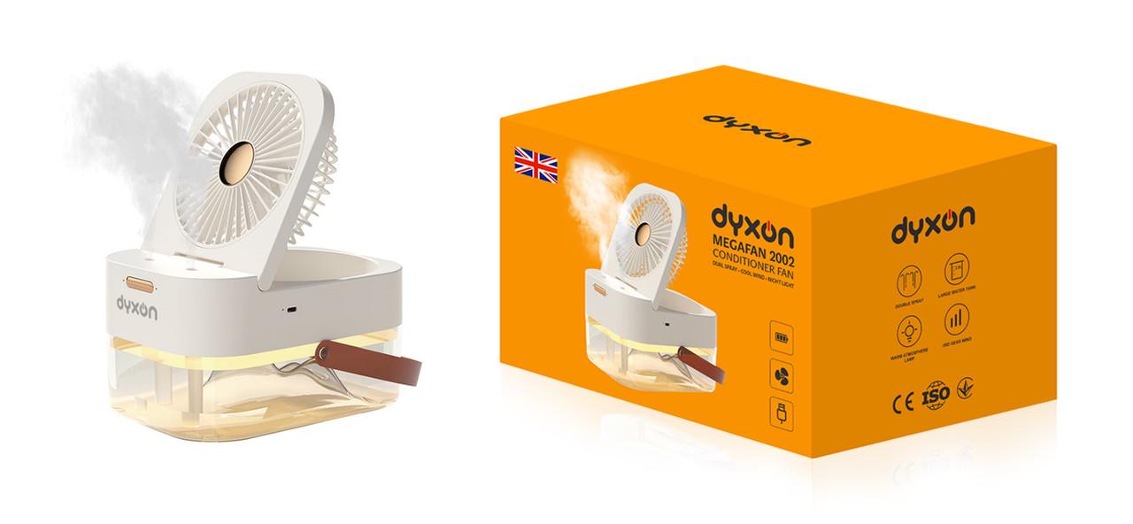 Вентилятор зі зволоженням DYXON MEGAFAN 2002 акумуляторний White (DXNFNMGFN2002W) - фото 8 Вентилятор зі зволоженням DYXON MEGAFAN 2002 акумуляторний White (DXNFNMGFN2002W) - фото 8