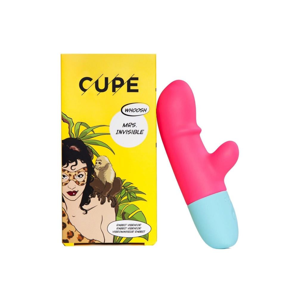 Вибратор кролик мини Mrs. Invisible Розовый (CUP55881) Вибратор кролик мини Mrs. Invisible Розовый (CUP55881)