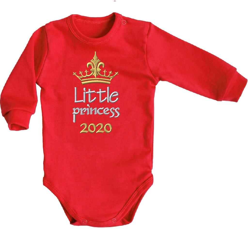 Боди для девочки Little Princess 2025 62 см 0-3 мес Красный (2679645828)