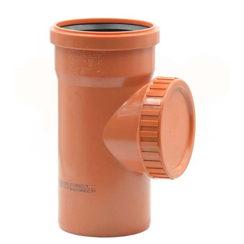 Ревизия наружной канализации REDI 110 мм (182115E) Ревизия наружной канализации REDI 110 мм (182115E)