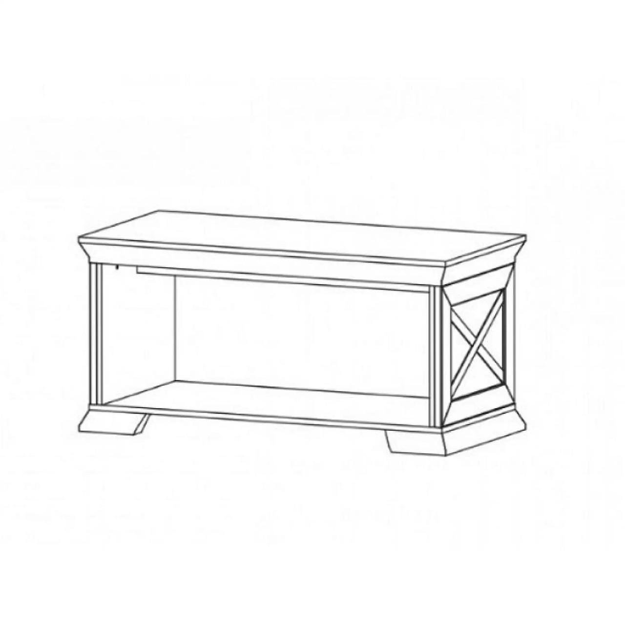 Стол журнальный Гербор Марсель Ясен снежный/Дуб сонома трюфель (GRB-1272) - фото 2 Стол журнальный Гербор Марсель Ясен снежный/Дуб сонома трюфель (GRB-1272) - фото 2