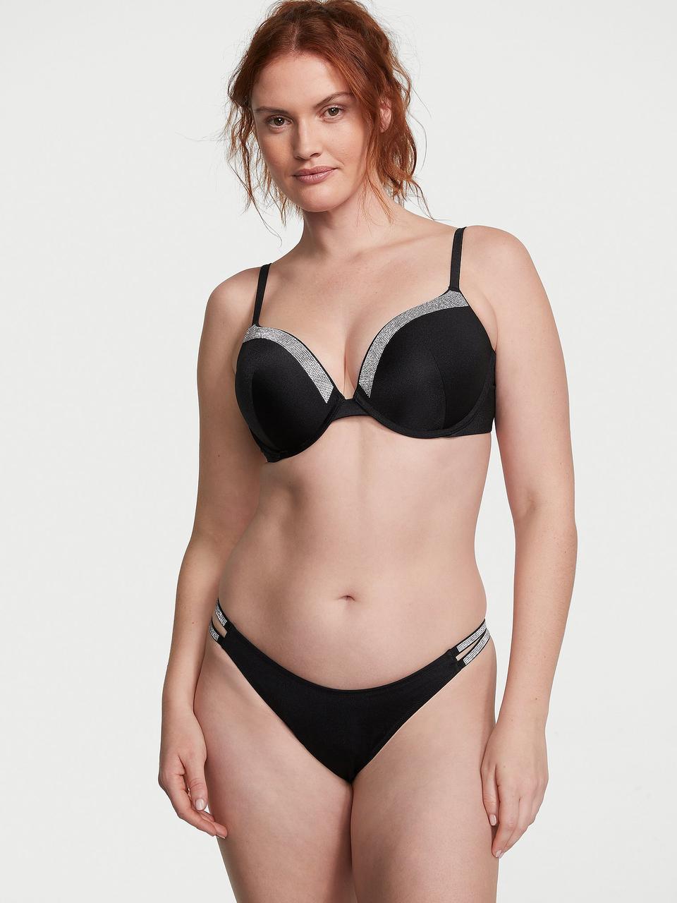 Купальник жіночій Victoria's Secret Very Sexy Shine-Trim Push-Up Bikini Top 70C/S (2180939917)