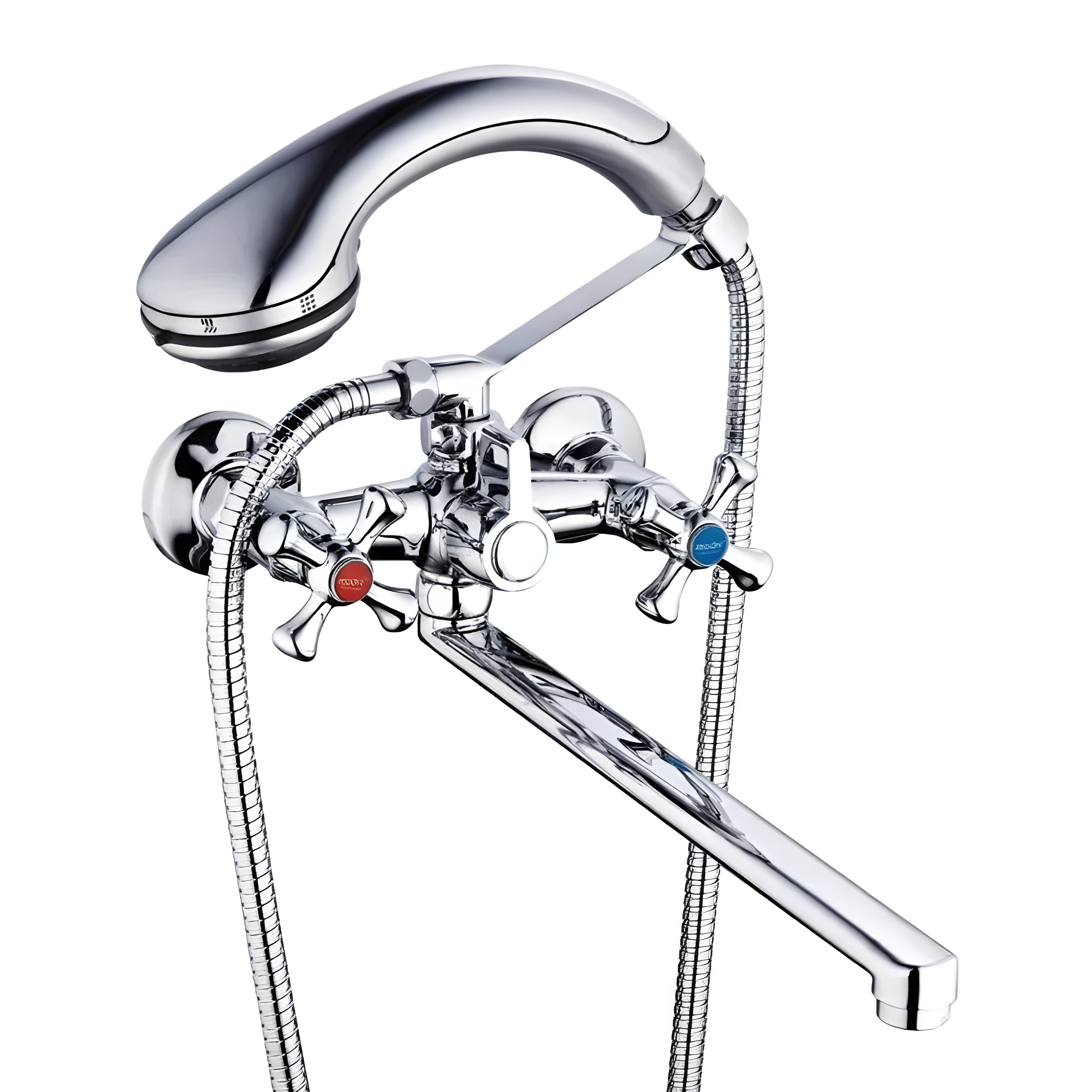 Смеситель для ванной Wezer DML7-B827 Хром (1036548)