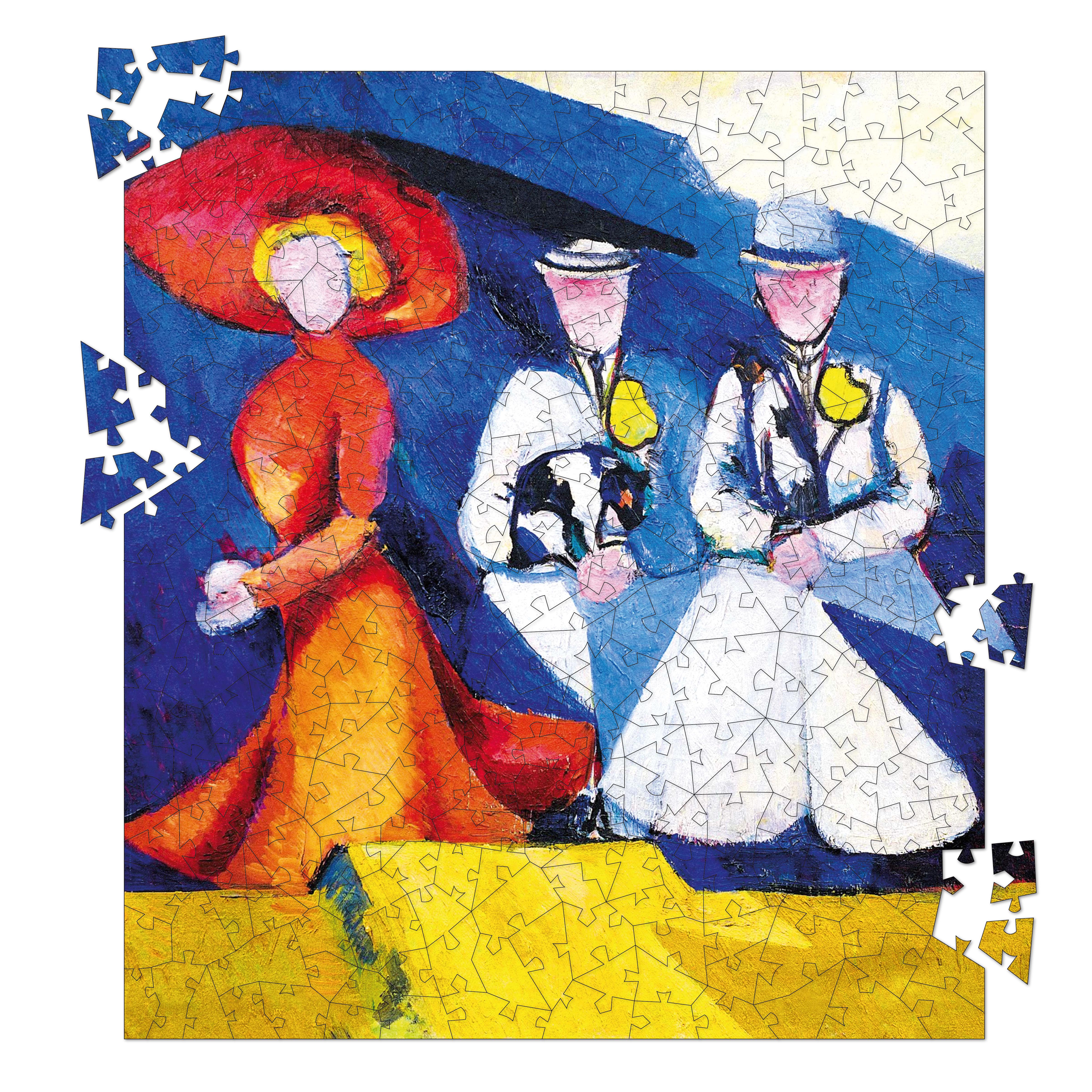 Пазл дерев'яний Три жіночі постаті Олександра Екстер 300 ел. (30821481)