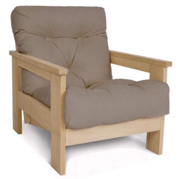 Крісло Woodman Mexico з опускною спинкою з масиву дерева Бук/Бежевий - фото 1 Крісло Woodman Mexico з опускною спинкою з масиву дерева Бук/Бежевий - фото 1