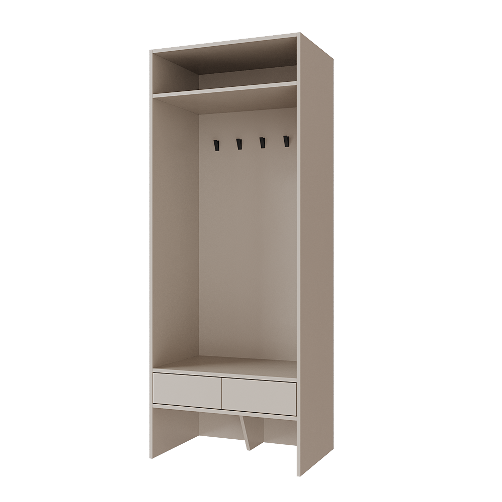 Прихожая Меблітренд Чиназес Чип-800 800х500х2050 мм Кашемир (26937884)