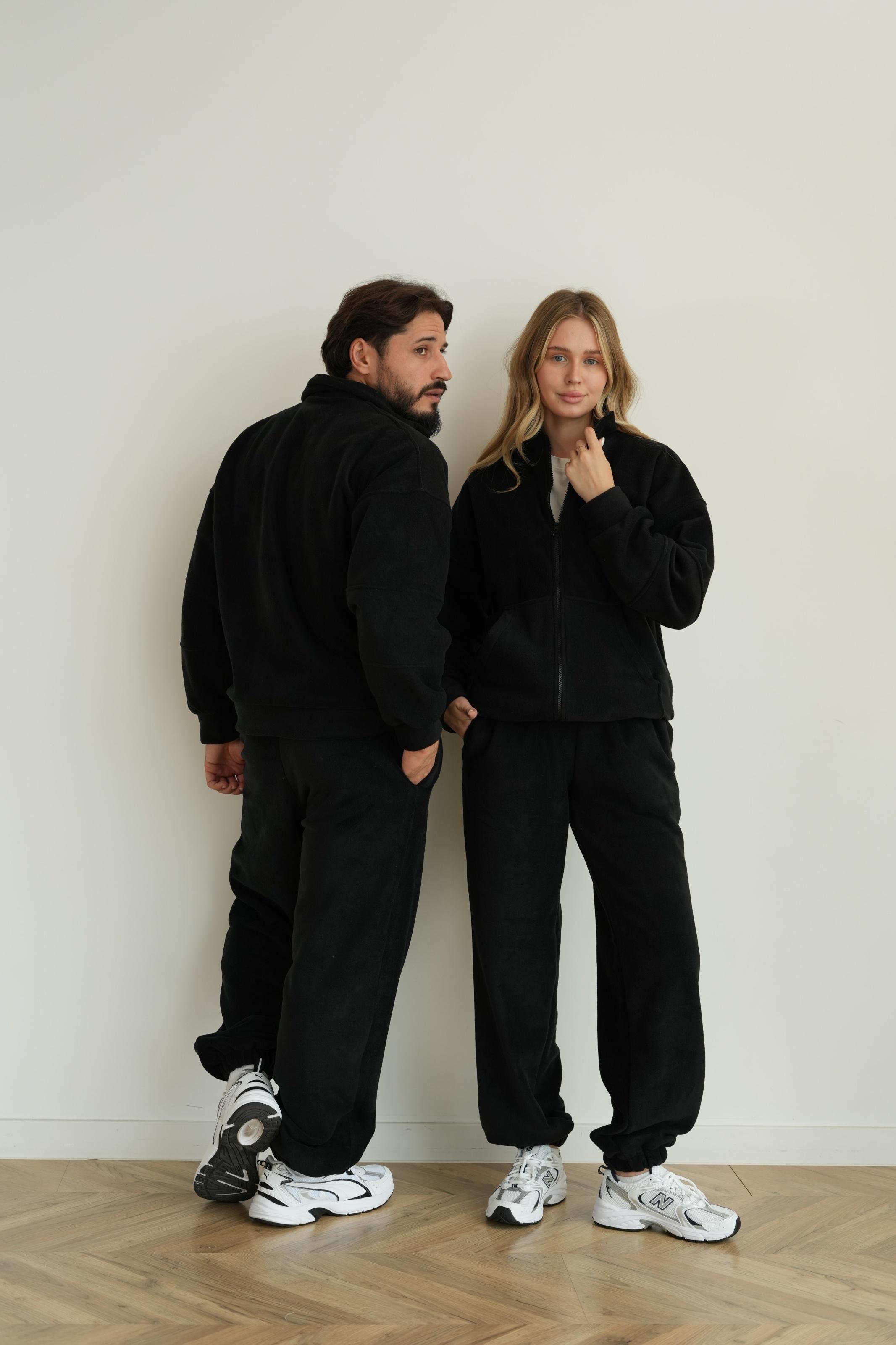 Костюм флісовий CASUAL S/M Чорний (10301SM) - фото 4 Костюм флісовий CASUAL S/M Чорний (10301SM) - фото 4