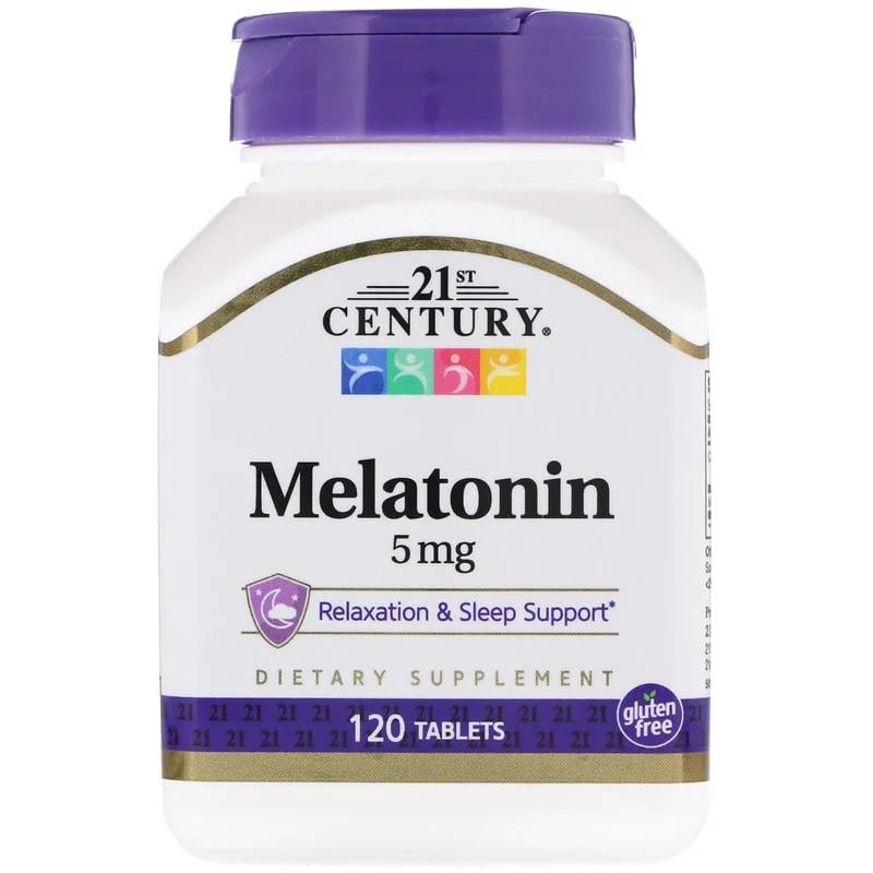 Мелатонин 21st Century Melatonin 5 мг 120 таблеток Мелатонин 21st Century Melatonin 5 мг 120 таблеток