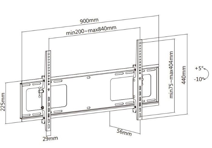 Кронштейн ITech PLB-2B (16628) - фото 4