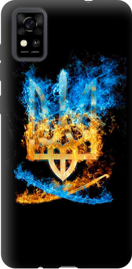 Чехол на ZTE Blade A31 Герб (1635b-2522-42517)