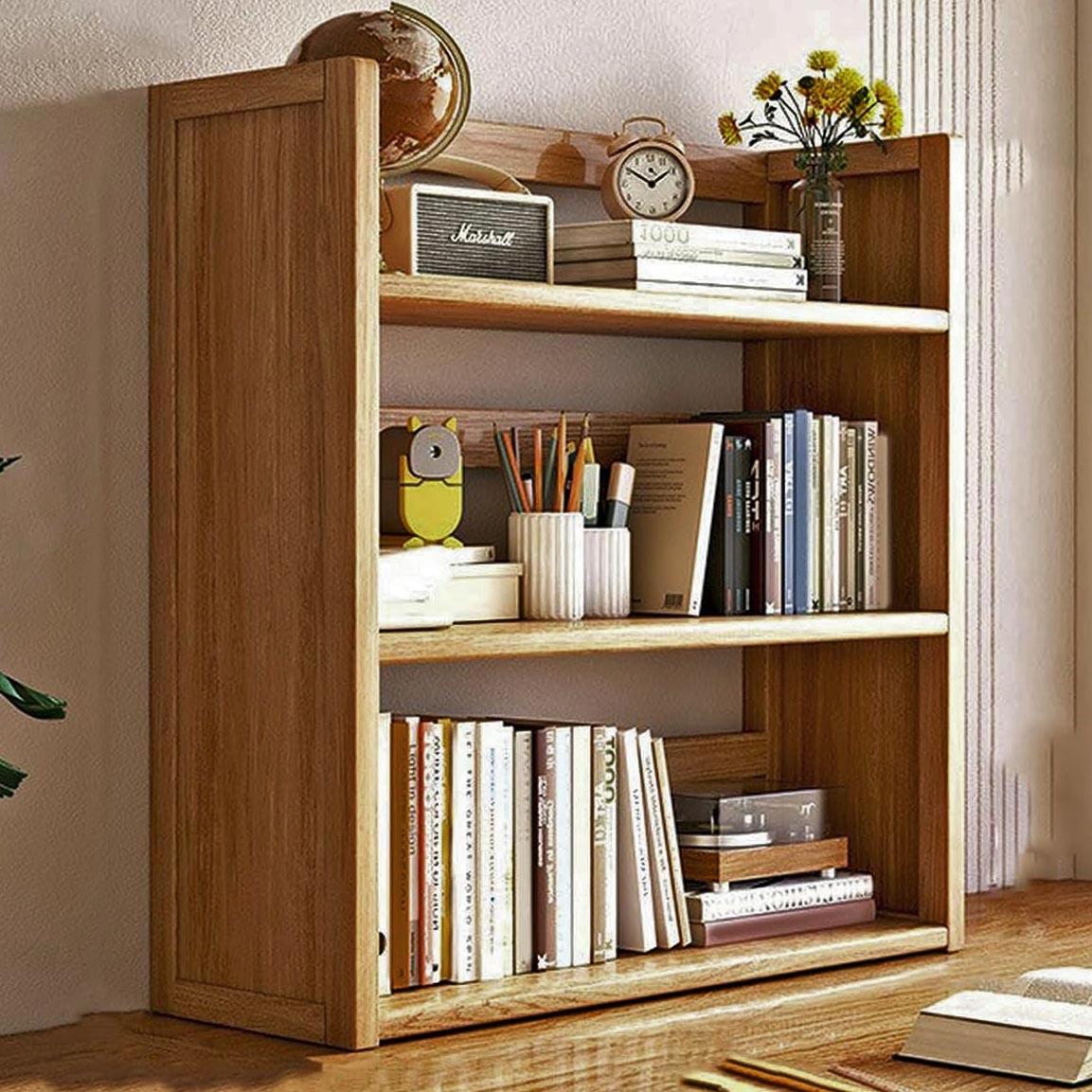 Полка-надстройка настольная из дерева Флериса сиена (АКД-020105)