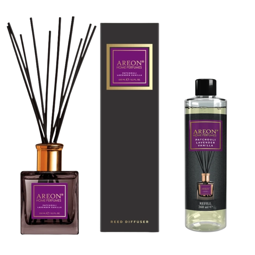 Набір Areon Home Perfume Premium Patchouli Lavender аромадифузор/наповнювач (are-100)