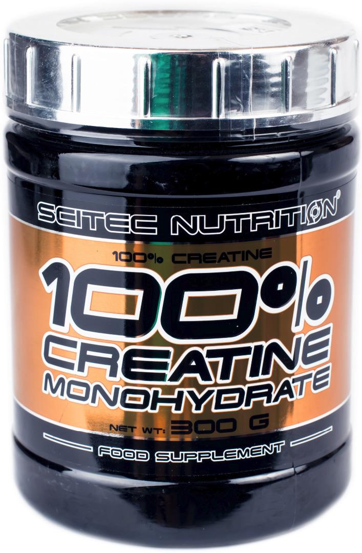 Креатин Scitec 100% Creatine Monohydrate 300 г Без вкуса