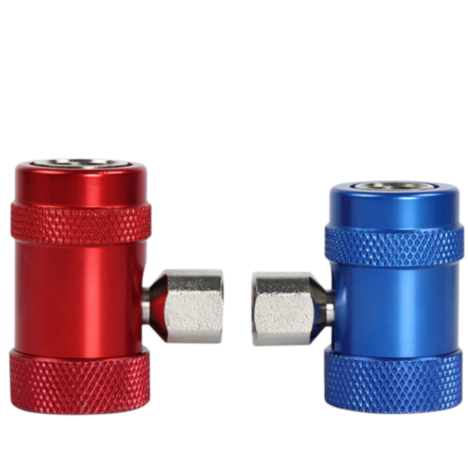 Заправочные муфты R1234yf Hongsen 2 шт. с переходниками на М14х1,5 R134a для автозаправочных станций (ИНГП_R1234yfHongsen_01) - фото 5