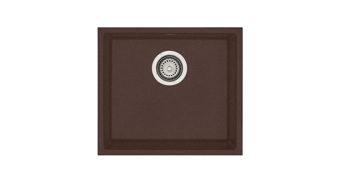 Кухонная мойка LONGRAN SALSA SLG 457.406 Коричневый металик (93 Marone) - фото 1 Кухонная мойка LONGRAN SALSA SLG 457.406 Коричневый металик (93 Marone) - фото 1