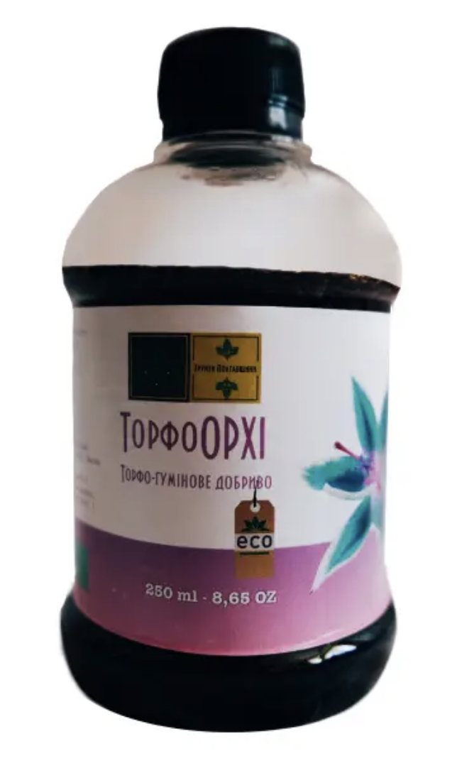 Удобрение торфо-гуминовое для орхидей 0,25 л