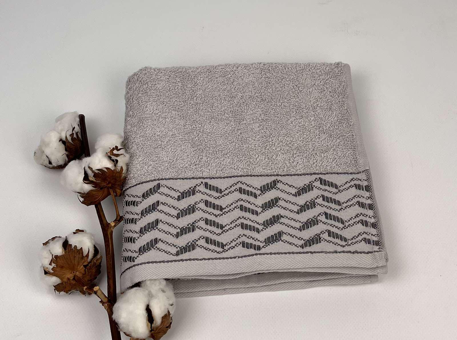 Полотенце Altinbasak Pera Luca 50x90 см Серый (CN28204)