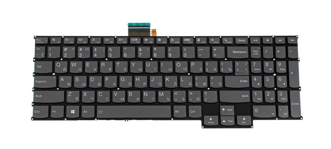 Клавиатура для ноутбука Lenovo IdeaPad Pro 5 16ARP8 с подсветкой клавиш (5CB1C75019)