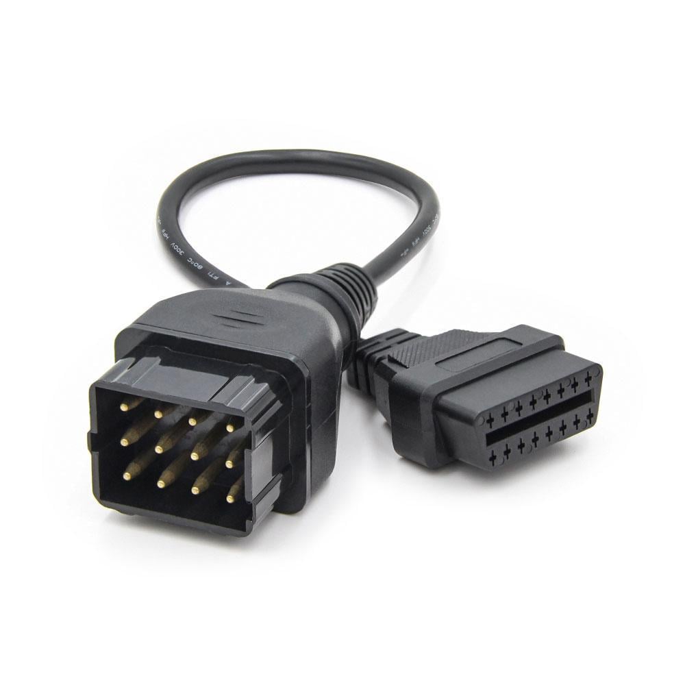 Перехідник з OBD2 16pin на GAZ ГАЗ 12pin