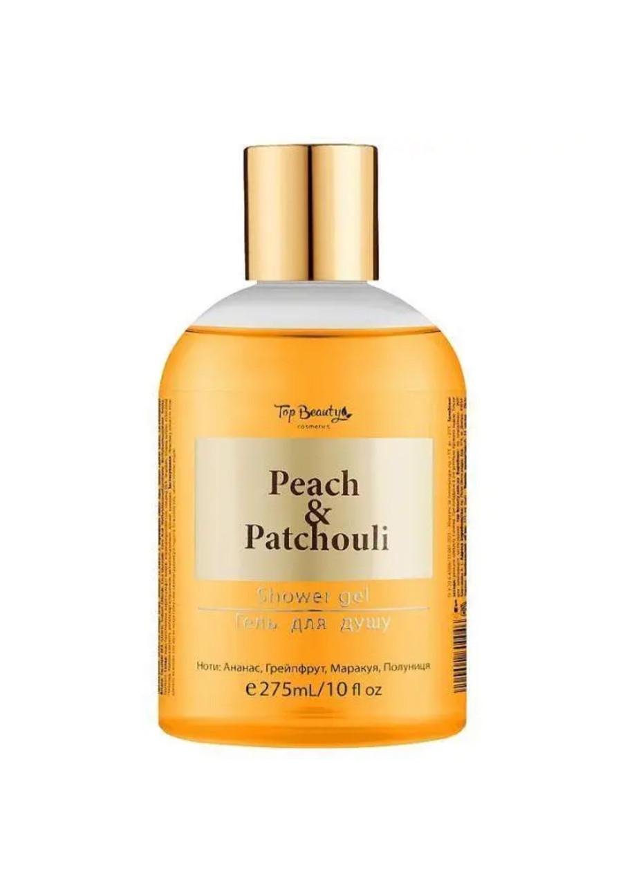 Гель для душу Top Beauty Peach and Patchouli натуральний пачулі та персика 275 мл (158)