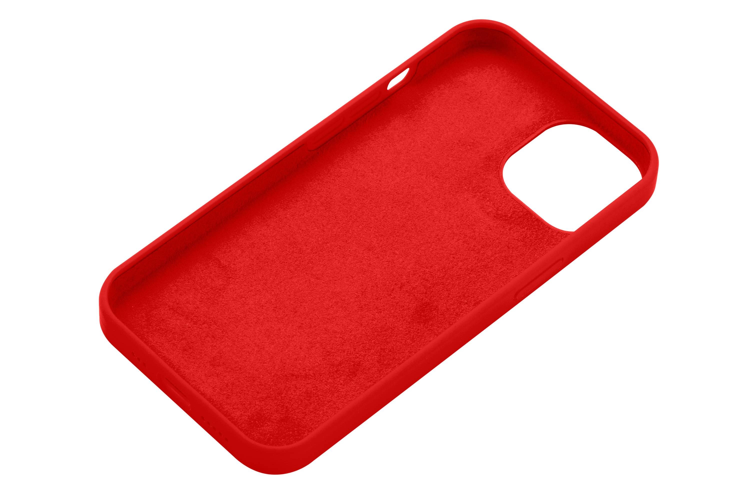 Чохол 2E Basic для iPhone 14, Liquid Silicone, Red (ERC-2E-IPH-14-OCLS-RD) - фото 2