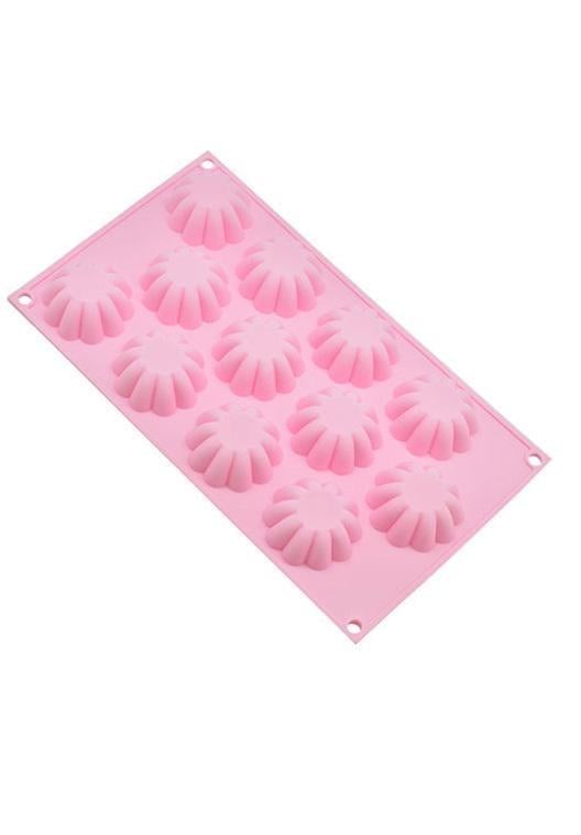 Форма силиконовая для кексов 12 шт. 29,5х17х2,5 см (MH-3324)