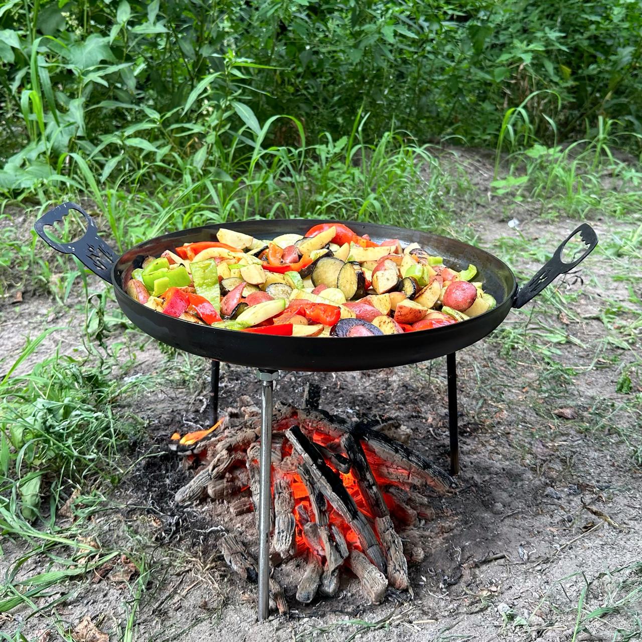 Сковорода из диска Mzavod Фрея 40 см (2681069275) - фото 2 Сковорода из диска Mzavod Фрея 40 см (2681069275) - фото 2