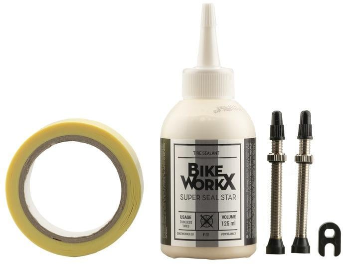 Набір для встановлення безкамерки BikeWorkX Tubeless Ready Kit Gravel/R