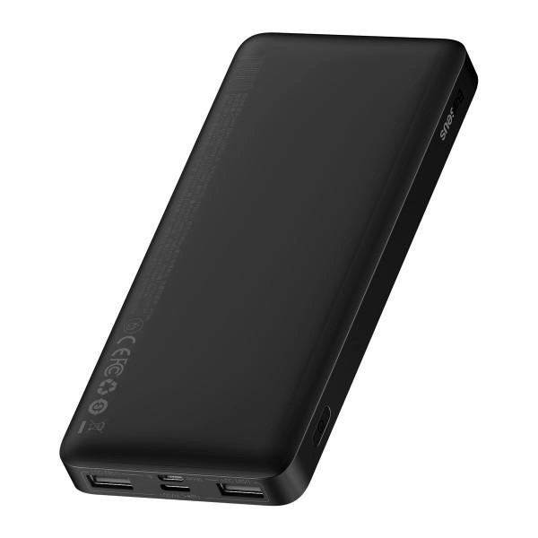 Повербанк с быстрой зарядкой Baseus Bipow Digital Display 10000mAh 15W 3A 2USB+Type-C (PPDML-I01) - фото 5